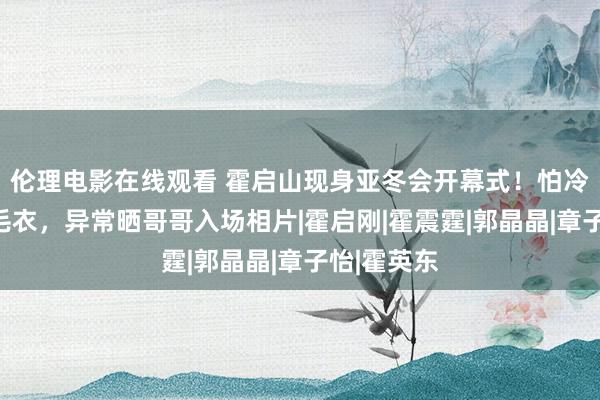 伦理电影在线观看 霍启山现身亚冬会开幕式！怕冷穿上高领毛衣，异常晒哥哥入场相片|霍启刚|霍震霆|郭晶晶|章子怡|霍英东